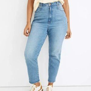 Madewell Classic Straight Jean in Nearwood Wash Size 32